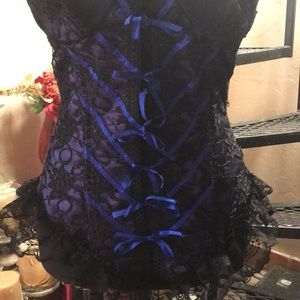 Frederick’s of Hollywood Vintage Corset Bustier Shapewear